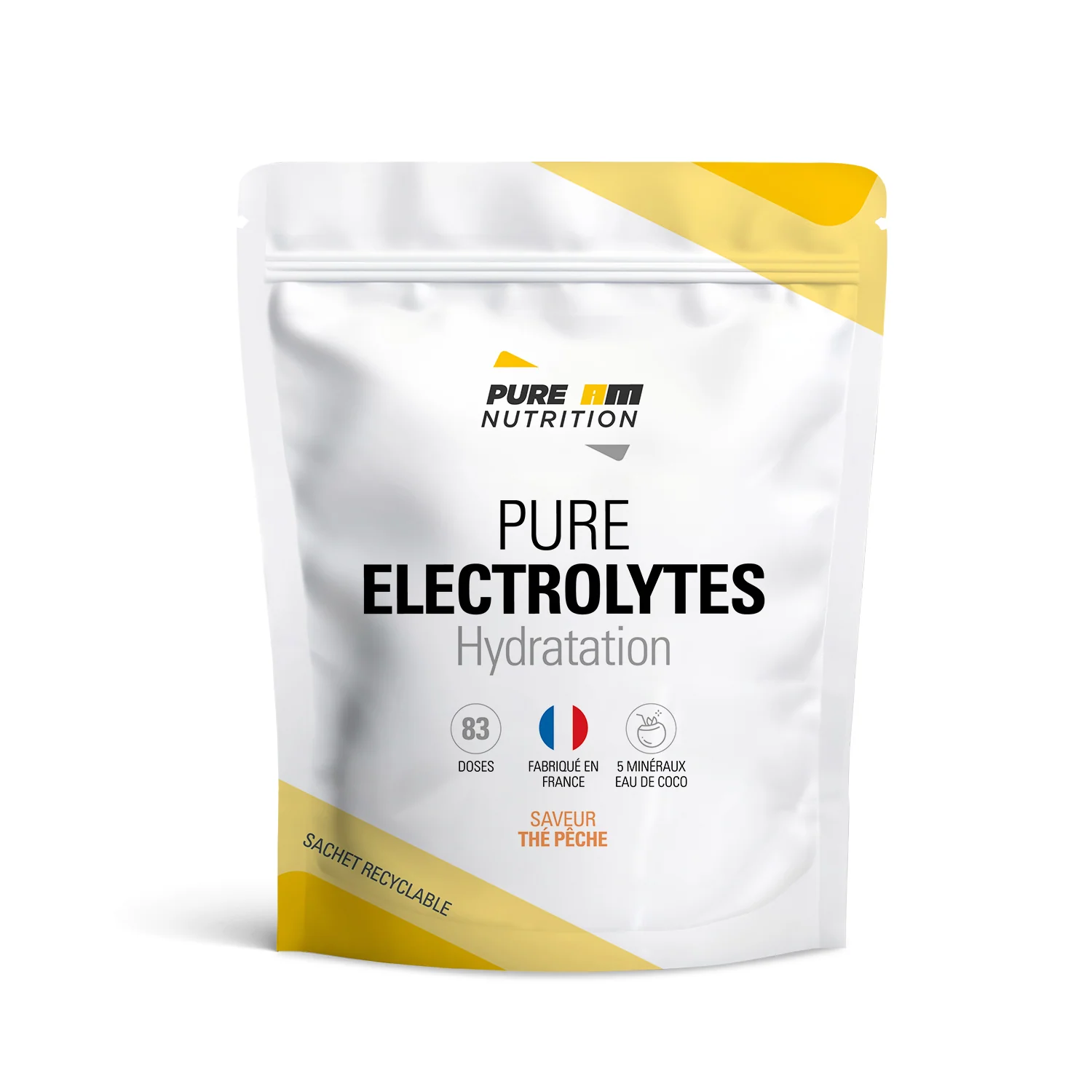 Sachet PURE Électrolytes à la pêche