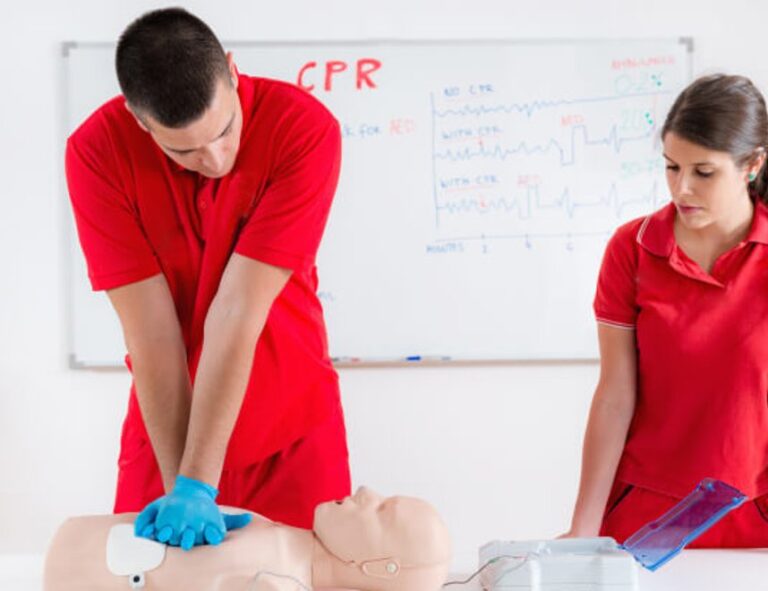 CPR AED Course, LLC Fall Training Guide: How to Choose an Online CPR Course CPR, AED and first aid learning scene