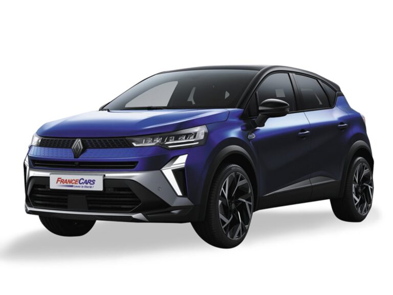 France Cars – Standard : guide de location pour les trajets d’automne et d’hiver Voiture compacte de type Captur