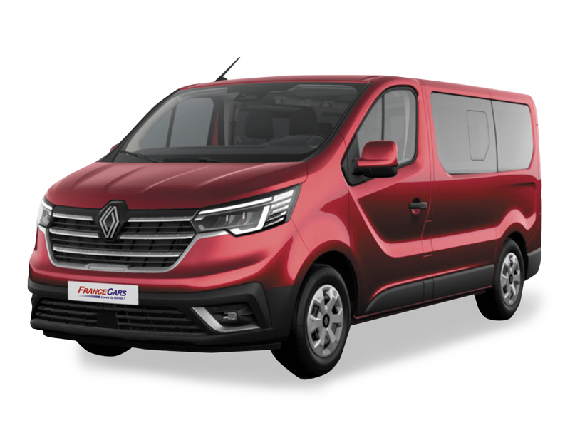 Minibus de location avec neuf places