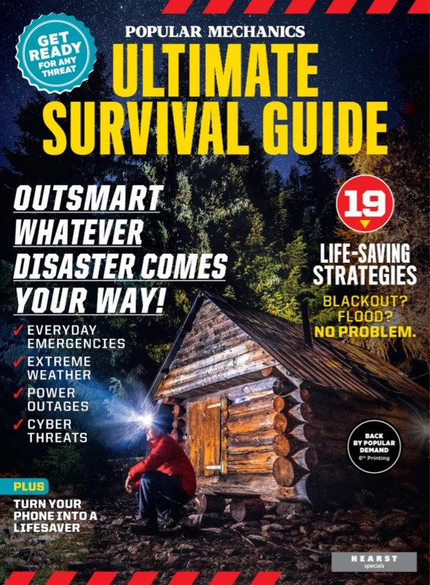 Popular Mechanics survival guide issue cover