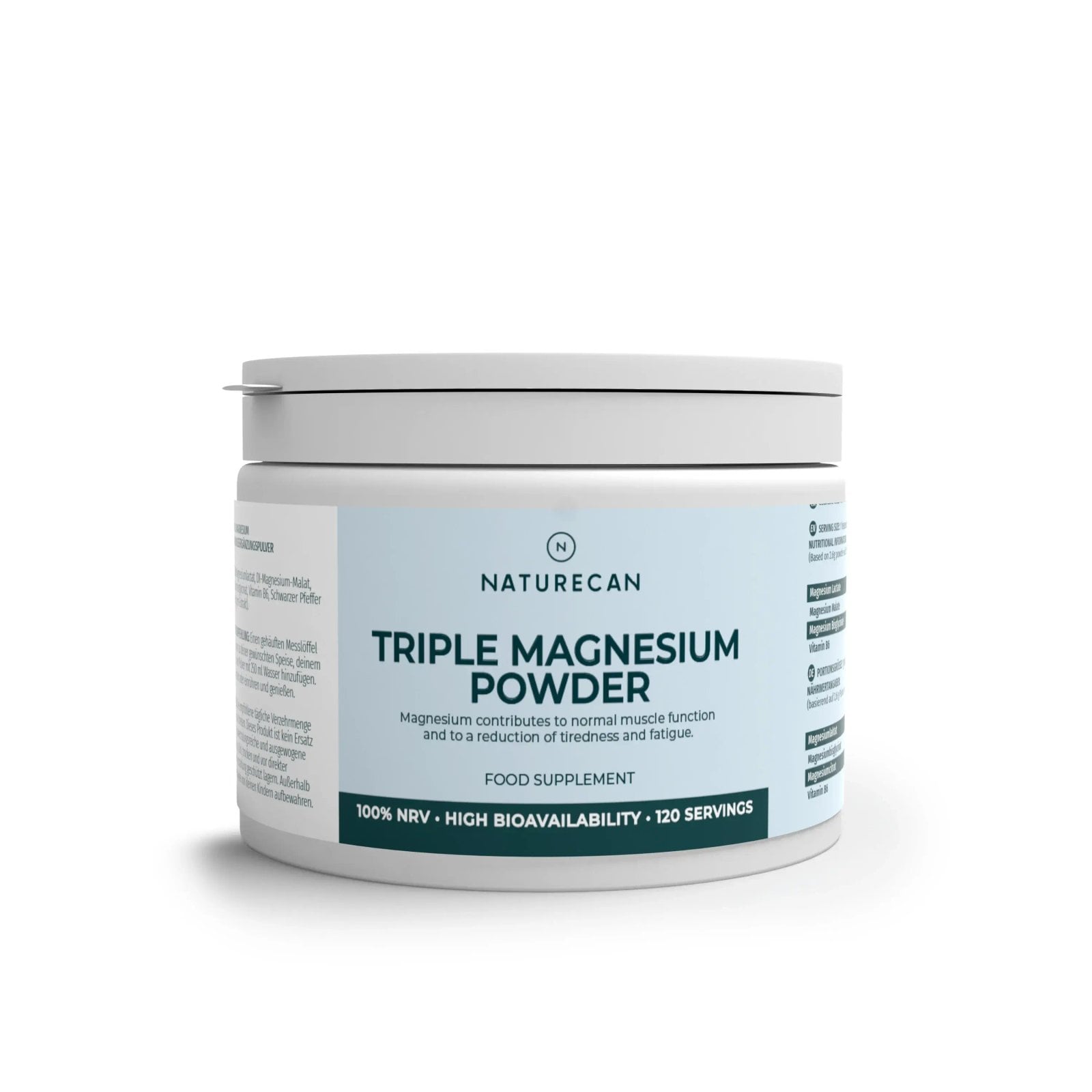 Magnesium Glycinate 3:1 powder product container