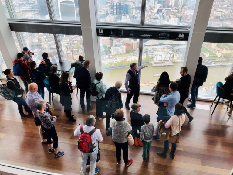 The View from The Shard Spring Visit Guide: Tickets and What to Know A group visiting The View from The Shard
