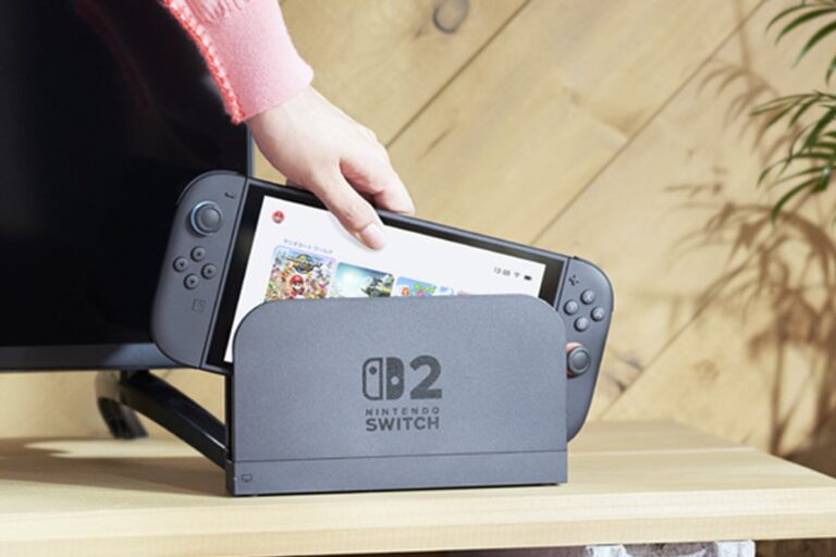 GameLife e Nintendo Switch 2 in autunno: guida ai controller Nintendo Switch 2 collegata al dock per giocare sul televisore
