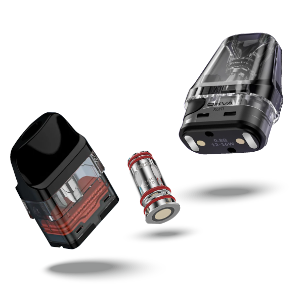 Vapoholic pods and coils category feature artwork