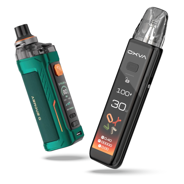 Vapoholic vape kits category feature artwork